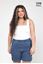 Immagine di PLUS SIZE ELASTIC WAIST STRETCH DENIM SHORTS